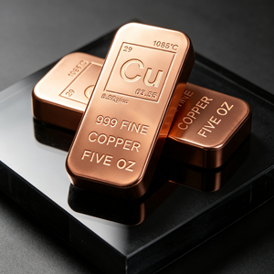Lingote de Cobre Puro 999, Barra de Metal en Oferta, Lingote de 5 Oz, Placa Rectangular, Arte Moderno Coleccionable - Product Image 6