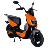 Scooter électrique OEM 1000W à empattement court, type moto 60V/72V à 2 roues avant, fabriqué en Chine