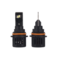 Phare LED H4 5800K, Plaque en cuivre, Modèles de phares de voiture H4, Éclairage haute performance