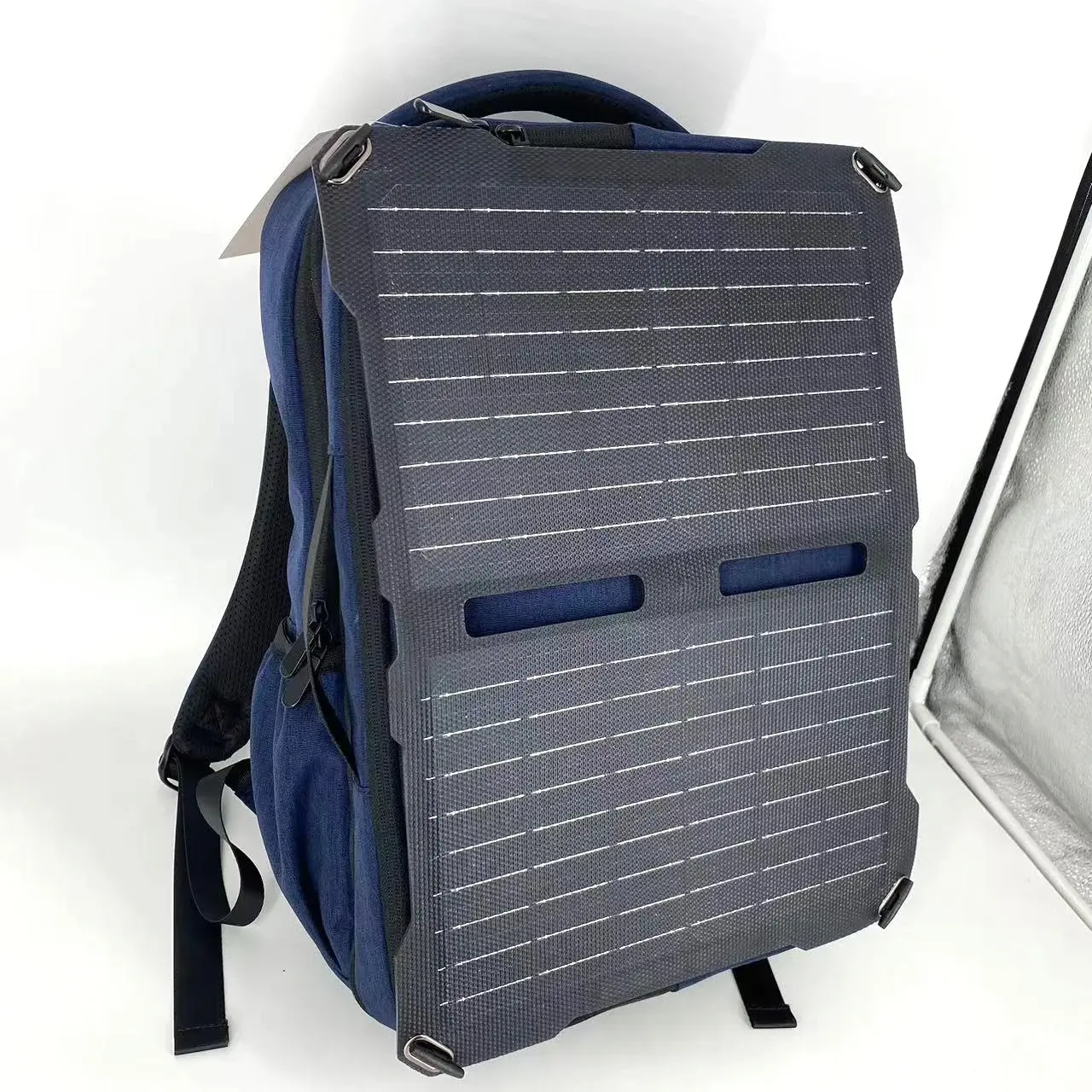 Mochila Solar Caminhada, Carregador solar USB esportes mochila ao ar livre, Correndo Mochila Multi-Purpose Camping