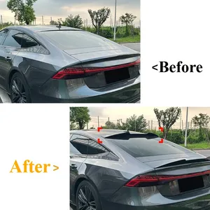 StarNav For A7 S7 C8 2019+ Overseas Edition Car Rear Trunk Spoiler Wing Lip <b>Cover</b> Body Kit Modification Exterior Tuning - Product Image 5