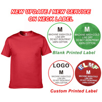 T-shirts Blancs Amples pour Hommes Imprimés Personnalisés, Coton, Vente en Gros
