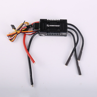 Hobbywing Platinum HV 150A V5 ESC de taille réduite avec télémetrie VBar intégrée, BEC haute puissance intégré, pour drone RC, avion, métal