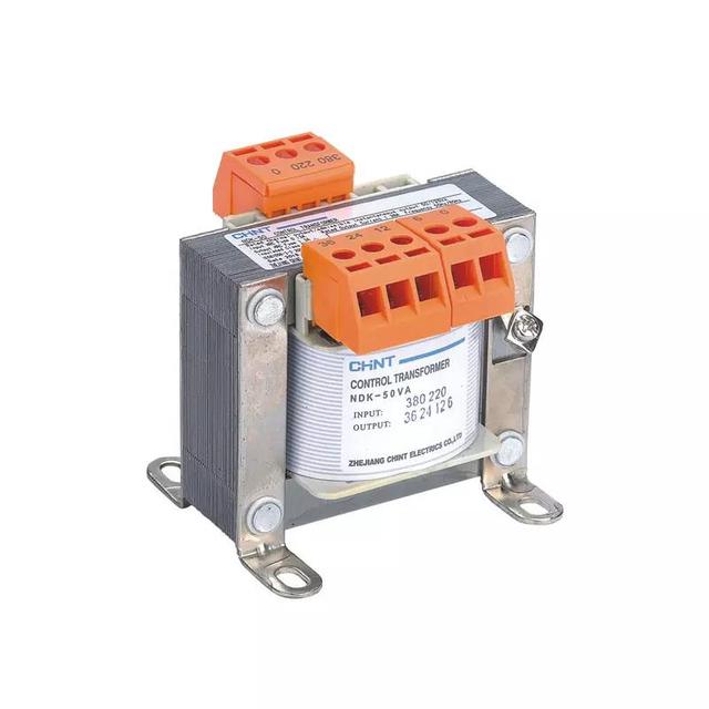 Chint Control Transformer Single Phase Copper Toroidal Coil 50Hz AC220V 380V Output 50VA Industrial Control Power Supply