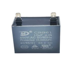 Nhà Máy bán hàng trực tiếp cbb61 380-400V 1.5uF 2uF 2.5UF 3UF 3.5UF 4UF Fan tụ tụ tụ SH Sản xuất tại Trung Quốc - Product Image 3