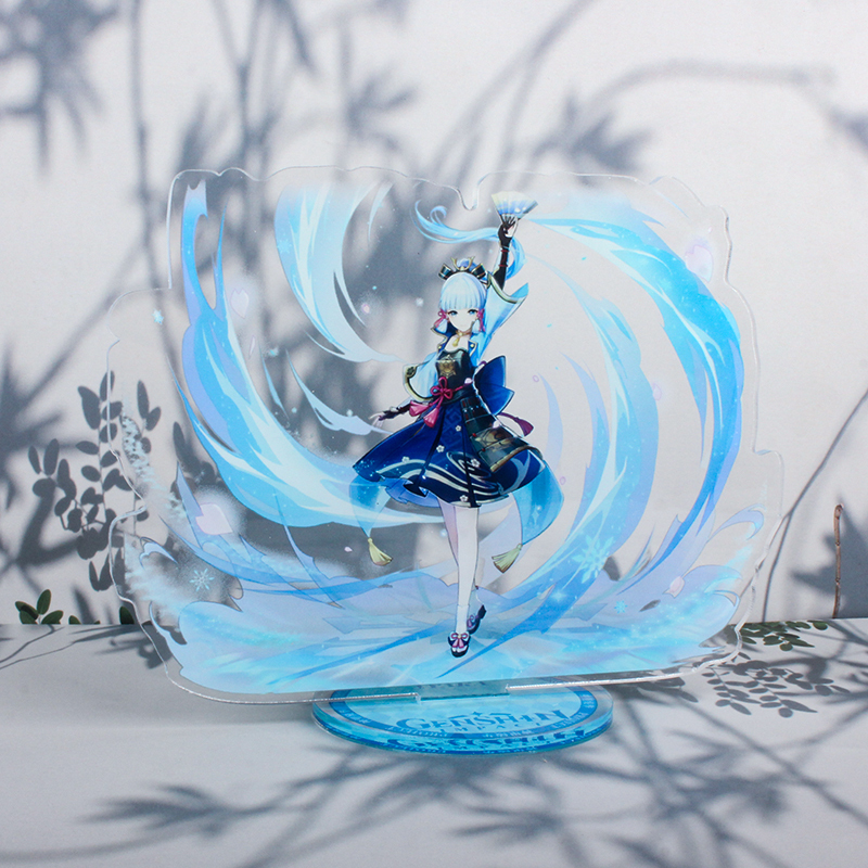 Популярная модель standee Genshin Impact Gk Action Barbatos Klee Keqing, ПВХ статуя, коллекционные игрушки, мобильная игра