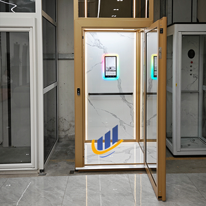 Высококачественный энергоэффективный гидравлический Лифт для виллы, 4-местный 380 В малошумный Панорамный Лифт с переменным током - Product Image 3