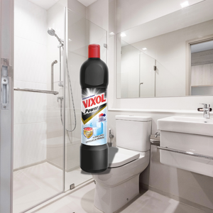 Liquide nettoyant pour toilettes Vixol 900ml, nettoyant ménager efficace pour la salle de bain et les toilettes, produit chimique liquide - Product Image 1