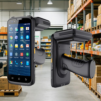 قارئ أكواد محمول بتقنية RFID مع ماسح ضوئي للباركود وجهاز PDA للمخزون مع خاصية التعرف على الوجه وبصمة الإصبع
