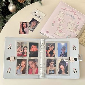 Album Fotografico A5 in Pelle PU Kawaii Porta Fotocard Grande <span class=keywords><strong>Formato</strong></span> Album per Collezione <span class=keywords><strong>Foto</strong></span> di Idoli Kpop Cancelleria Scolastica Coreana - Product Image 4