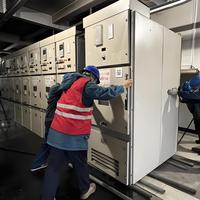 13,2kV SF6-Gasisolierte Industrielle Ringhaupteinheit Hochspannungsschaltanlage 630A Metallgekapseltes RMU IP65 Stromverteilung IEC
