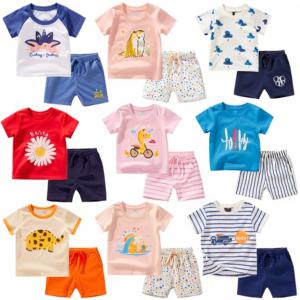Lote de Ropa de Verano para Niños, Mezcla Aleatoria de Algodón, Conjuntos de Dos Piezas para Niños Pequeños, Venta de Liquidación - Product Image 5