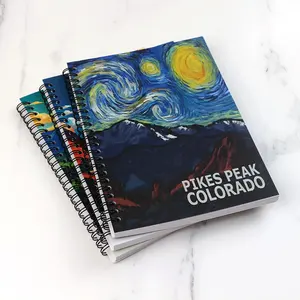 Taccuino personalizzato produttore di quaderni a spirale quaderni per le scuole