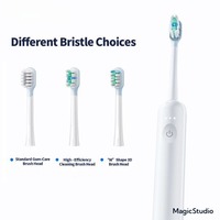 Brosse à dents sonique vibrante Ursmile H11, 60 oscillations, nettoyage hautement efficace, stérilisation, poils doux, étanche IPX7