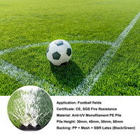 Fußballplatz Teppich 50 mm Fußball Futsal Rasen Mit CE-Zertifikat Kunstrasen Hallen fußballfeld