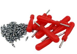 Outil de retrait du noyau de Valve de pneu de voiture tournevis Kit de réparation de pneu automobile moto installer le noyau de Valve clé de noyau de Valve - Product Image 3