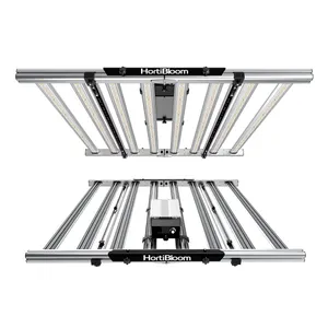 La migliore luce di coltivazione principale commerciale idroponica a spettro completo LM301 650W 720W 8 Bar con dimmer 0-10V