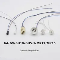 Portalámparas de Cerámica G4 G9 G5.3 G6.35 MR16 MR16 E27 GU10, Adaptador de Base para Focos, Venta al Por Mayor
