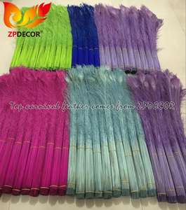 <span class=keywords><strong>Top</strong></span> Fornitore di ZPDECOR Commercio All'ingrosso A Buon Mercato Tinti <span class=keywords><strong>Piume</strong></span> di Pavone Coda per Samba Costume di Carnevale - Product Image 2