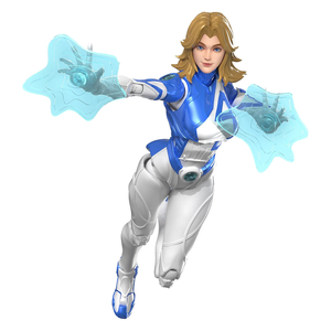 Blokees Marvel Rivals, Kit de Modelo de la Mujer Invisible, Juguete Coleccionable, Traje Rojo y Azul - Product Image 1