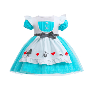 2022 New Design China Girl Dress <b>Princess</b> Kids Designer <b>Clothes</b> Baby Girl Party Dress Children Frocks Design - Product Image 3