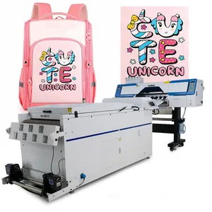 喷墨打印机A4 A3纺织打印机尺寸荧光彩色振动筛美国仓库Dtf打印机