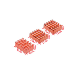 Overclocking <span class=keywords><strong>de</strong></span> Raspberry Pi con disipador <span class=keywords><strong>de</strong></span> calor Small Goldfish, un puente norte-sur, módulos y kits electrónicos <span class=keywords><strong>de</strong></span> <span class=keywords><strong>memoria</strong></span> gráfica - Product Image 5
