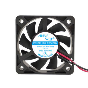 Ventilador Axial de Refrigeración de Alta Velocidad y Larga Duración, DC 5V 5010, con Rodamiento de Bolas, Control PWM, OEM/ODM, Eléctrico, Ultrafino, de Plástico, Sin Escobillas, Inteligente - Product Image 1