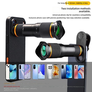 เลนส์ถ่ายภาพเทเลโฟโต้ 36 เท่า สำหรับ <span class=keywords><strong>iPhone</strong></span> และสมาร์ทโฟน พร้อมเคส - เลนส์ซูมเฉพาะสำหรับใช้งานในคอนเสิร์ต - Product Image 2