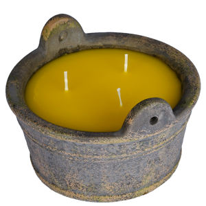 Bougie en forme de silo à ciment au design unique, récipient en béton pour la décoration moderne de la maison, centre de <span class=keywords><strong>table</strong></span>, ambiance romantique - Product Image 2