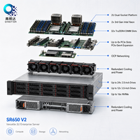 Servidor en Rack SR650 V2 2U, Doble Xeon, DDR4, PCIe 4.0, NVMe, Computación Empresarial, Configuración Personalizada, Probado