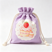 Sacs de rangement en toile résistante lavables avec cordon de serrage, pochettes personnalisées pour organiser les cosmétiques et les bijoux