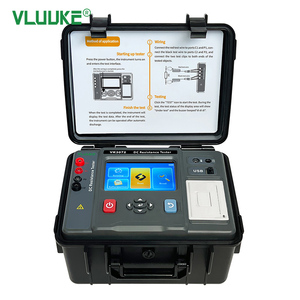 VLUUKE VK3072 Testador de Resistência <span class=keywords><strong>DC</strong></span> 20A para Transformadores, Medidor de Resistência de Enrolamento de Alta Tensão para Testes - Product Image 1