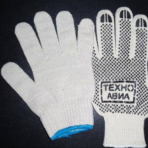 Gants de travail de sécurité vietnamiens, calibre 7/10, 450g-1000g/Doz, en matériau TC/CVC, respirants, durables, sans silicone - Product Image 1