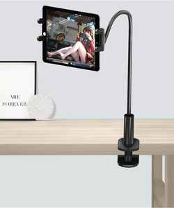 Soporte Flexible para Tablet con Cuello de Cisne para Cama o Escritorio, 360° °   Soporte Ajustable para Tablet, Manos Libres, Compatible con iPad/Kindle/Switch/Galaxy Tabs - Product Image 1