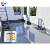 Résistant à l'eau et aux sels Un composant Polyurée Imperméable et anticorrosion Revêtement auto-nivelant Peinture de piscine en polyurée pour toit