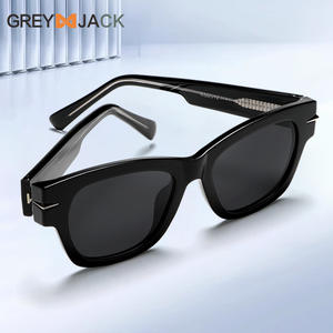 Gafas de sol polarizadas Greyjack Kg2512, montura negra Tr90, lentes TAC, protección UV400 para mujer - Product Image 2