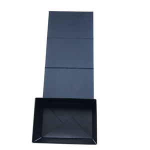 HENGXING Fashion Custom Design Magnet Packaging Print logo <b>Black</b> Magnet Luxury Gift <b>Box</b> - Product Image 2