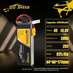 Batería LiPo TATTU de 8000mAh 10000mAh 25C 4S 14.8V para Dron de Pulverización Agrícola, Mapeo y UAV - Product Image 5