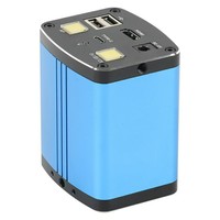 Caméra de microscope numérique industrielle 4K à mise au point automatique pour réparation de PCB de téléphone, fabriquée en usine OEM