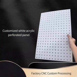 Durable multi-functional household <b>storage</b> clear wall panel available <b>in</b> supermarket warehouse hotel acrylic porous PMMA board - Product Image 4