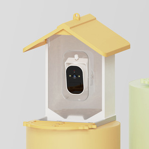 Mangeoire à oiseaux intelligente d'extérieur avec caméra de surveillance HD, reconnaissance IA, prise en charge de l'application, alimentation solaire, étanche, nouvelle mangeoire pour animaux de compagnie - Product Image 1