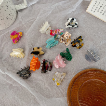 คลิปหนีบผมขนาดเล็กน้ำส้มสายชูง่ายๆสำหรับคลิปผมถักเปียที่มีสีสันคลิปด้านบนสำหรับผมด้านข้างคลิปฉลามมินิ - Product Image 3