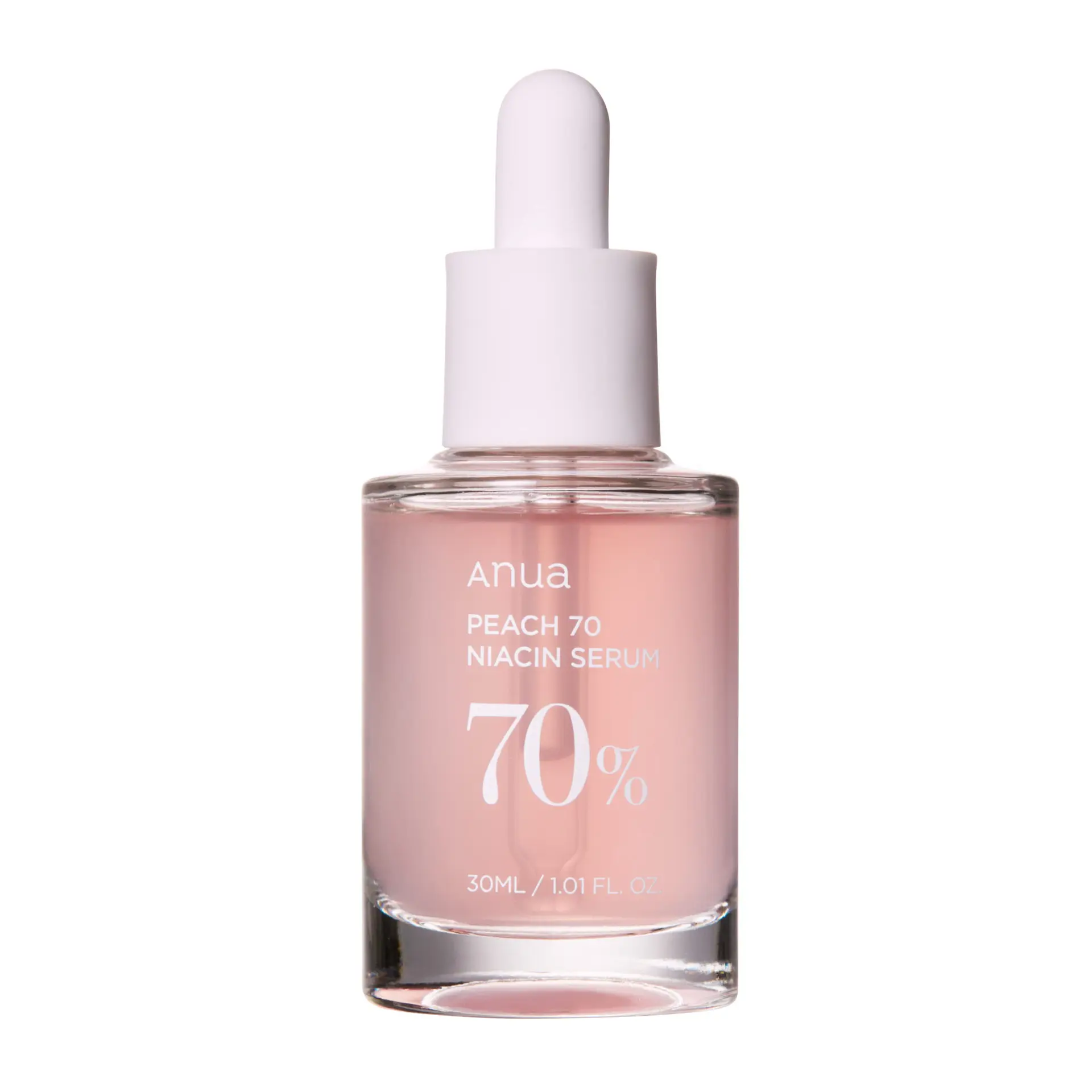 Coréen Anuaa Peach 70% Nicotinamide Essence Raffermissant Hydratant Pores et Réduire La Marque D'acné Sérum Visage Liquide Visage Femme