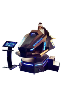 Centre de jeux d'expérience réelle, simulateur de course 9D en réalité virtuelle, voiture à mouvement simulé - Product Image 2