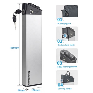 แบตเตอรี่จักรยานไฟฟ้าพับได้36โวลต์48โวลต์10.4Ah 17.5Ah 14Ah สำหรับ nakxus 20F063 kaisda K1 K2 K3 M26 - Product Image 3