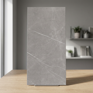 กระเบื้องพอร์ซเลนหรูหรา Pietra Grey ขนาด 600x1200 มม. ผิวเงา สำหรับห้องครัว ห้องน้ำ และพื้นที่ใช้สอยที่ออกแบบโดยดีไซเนอร์ - Product Image 3
