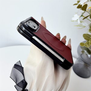 Étui de téléphone magnétique en fibre de carbone de luxe pour iPhone DUO, coque de protection pliable avec charge sans fil pour iPhone 18 Fold - Product Image 3