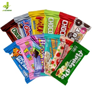 Tùy chỉnh nhiệt niêm phong thiên hà Snack Nut năng lượng protein nấm sô cô la Kẹo thanh <span class=keywords><strong>wrapper</strong></span> bao bì Pouch Túi - Product Image 1