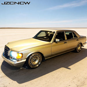 JZCNCW Juego de 2 Ruedas Forjadas de 17-24 Pulgadas 5x112mm con Borde Profundo para Autos W124 W140 W116 S124 W140 W202 W116 - Product Image 6